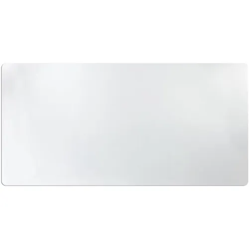 Настольное покрытие BRAUBERG 237375, полиэтилен, 120x60 см, прозрачный, эргономичная форма, нескользящая основа, прозрачный верхний слой