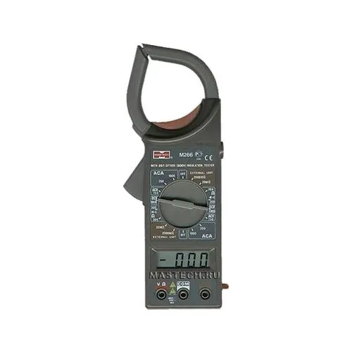 Клещи токоизмерительные MASTECH M266, измер.ток: переменный [13-1306]