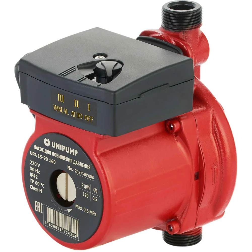 Циркуляционный насос для повышения давления UNIPUMP UPA 15-90 160 44898