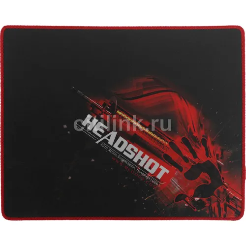 Коврик для мыши A4TECH Bloody B-071 (M) черный/рисунок, текстиль, 350х280х4мм