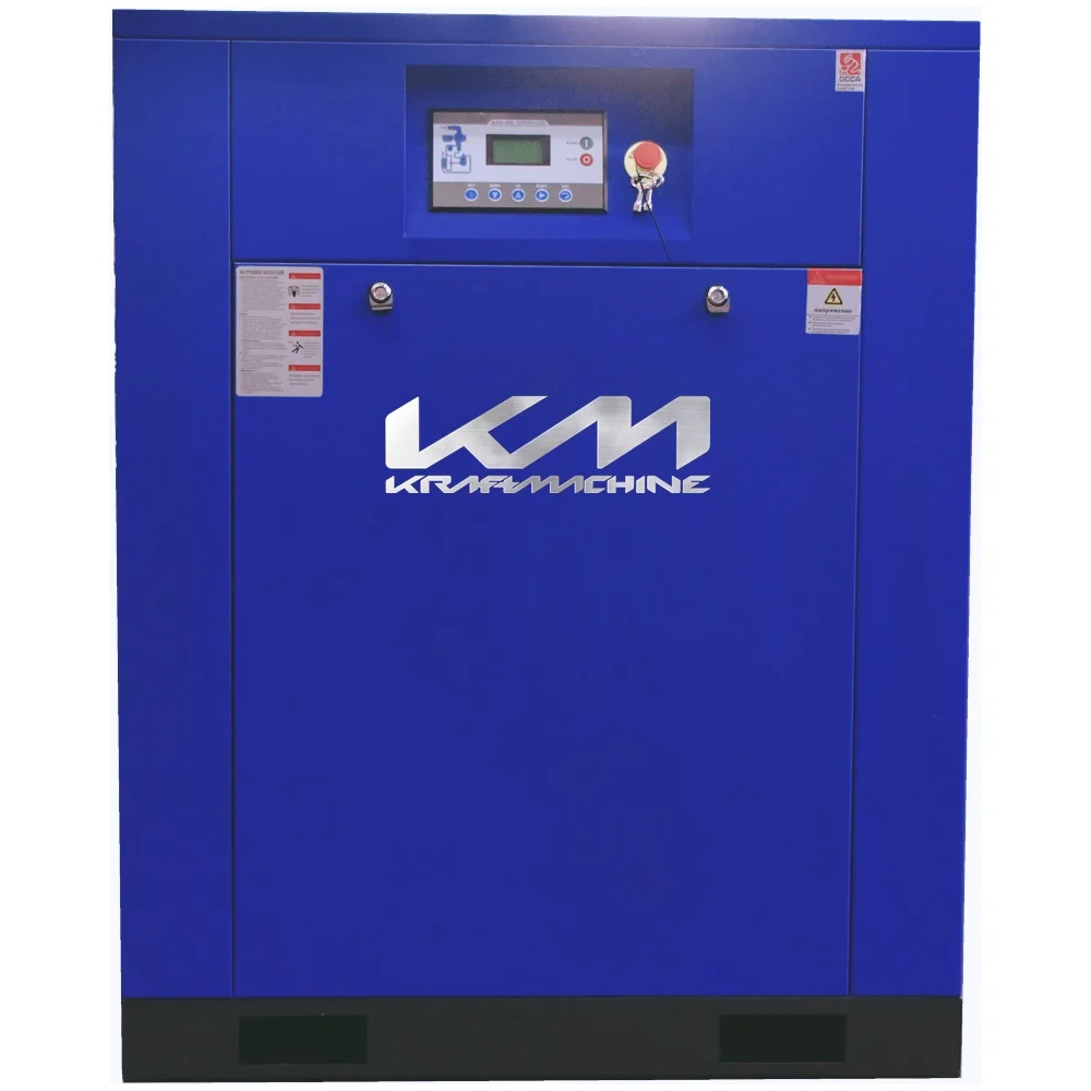 Винтовой электрический маслозаполненный компрессор KRAFTMACHINE KM18,5-8рВ АС KMMV0180800RC55JH