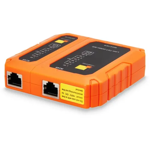 Кабельный тестер LanMaster LAN-TST-WRM-300 оранжевый, черный