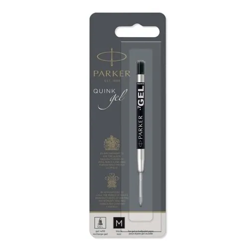 Стержень гелевый Parker Z05 средний (M) 0.7мм цвет чернил: черный, для ручек шариковых блистер [1950344]