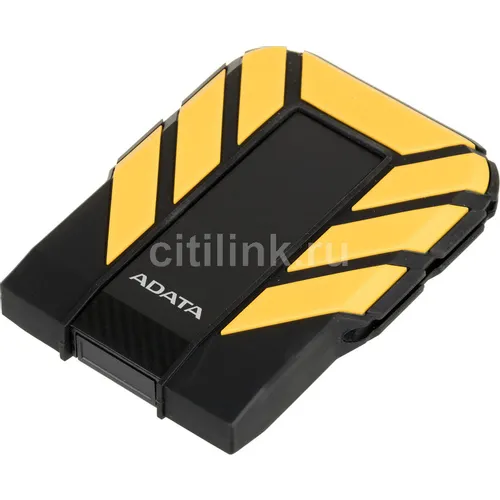 1ТБ Внешний диск HDD A-Data DashDrive Durable HD710Pro, USB 3.0, желтый [ahd710p-1tu31-cyl]