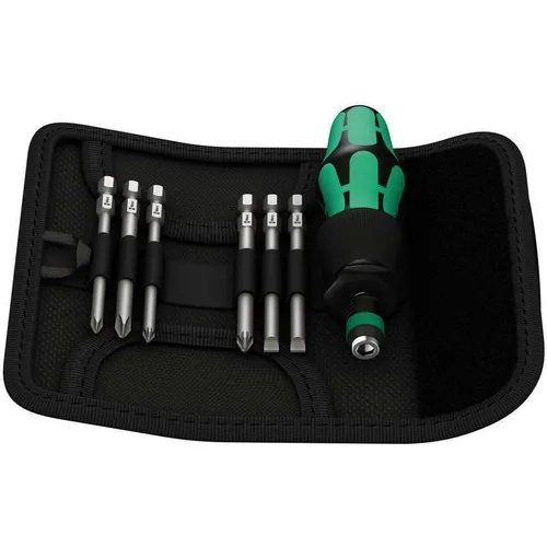 Отвертка с насадками WERA WE-059298, 7 предметов