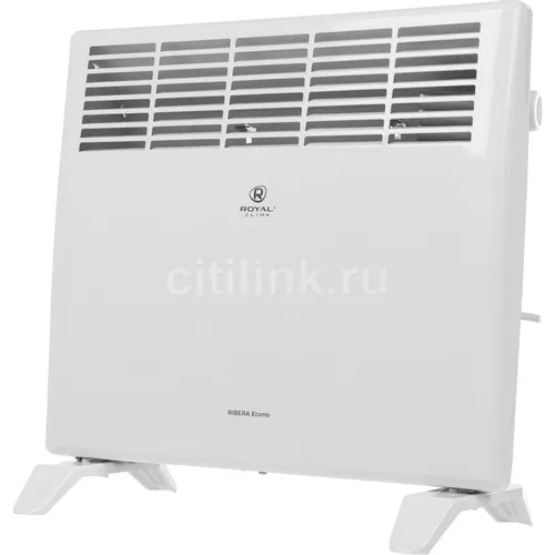 Конвектор Royal Clima Ribera Econo REC-RE1000M, 1000Вт, с терморегулятором, белый