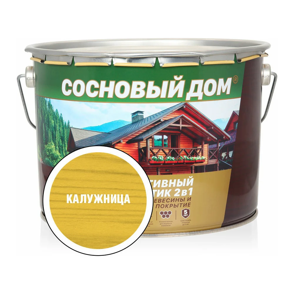 Декоративно-защитный состав для древесины ЗАО Декарт Сосновый дом 29537