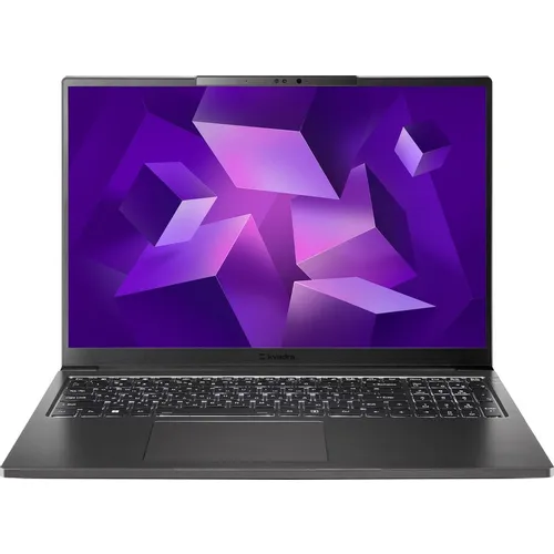 Ноутбук KVADRA Nau LP16, 16", IPS, Intel Core Ultra 7 155U 1.7ГГц, 12-ядерный, 16ГБ DDR5, 512ГБ SSD, Intel Graphics, без операционной системы, графитовый [y22l01cas122r_cc5a28]