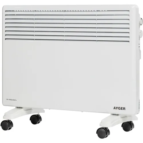 Конвектор AYGER AEC-1500, 1500Вт, с терморегулятором, белый