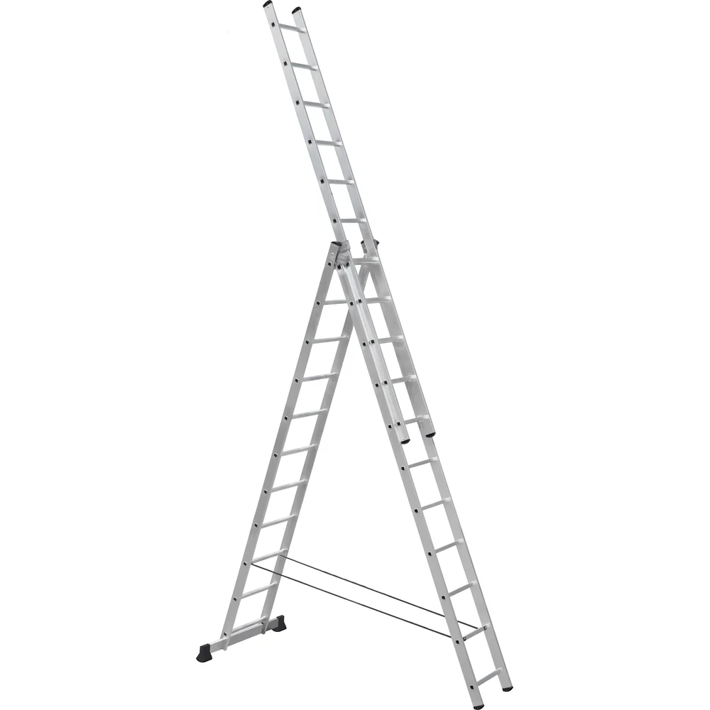 Алюминиевая трехсекционная лестница Scala Sc 3011