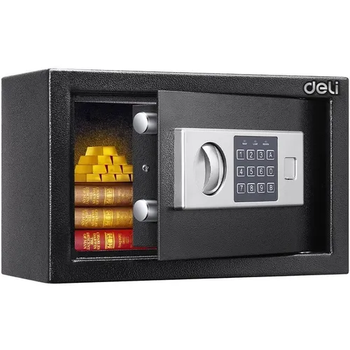 Сейф мебельный Deli Nello ET520 200x310x200 мм электронный/ключевой