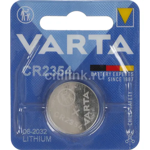 CR2354 Батарейка VARTA Electronics Lithium, 1 шт.