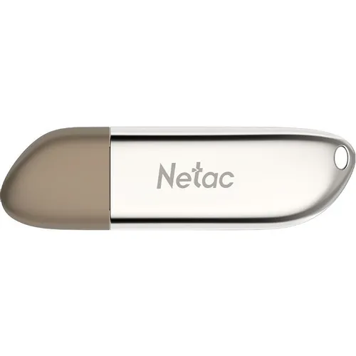 Флешка USB NETAC U352 128ГБ, USB3.0, серебристый [nt03u352n-128g-32pn]