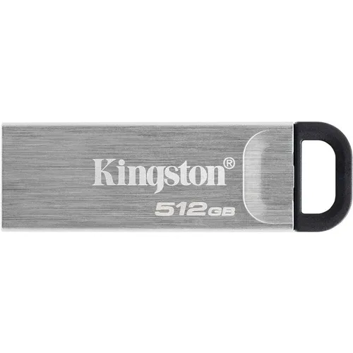 Флешка USB Kingston DataTraveler Kyson 512ГБ, USB3.0, серебристый и черный [dtkn/512gb]
