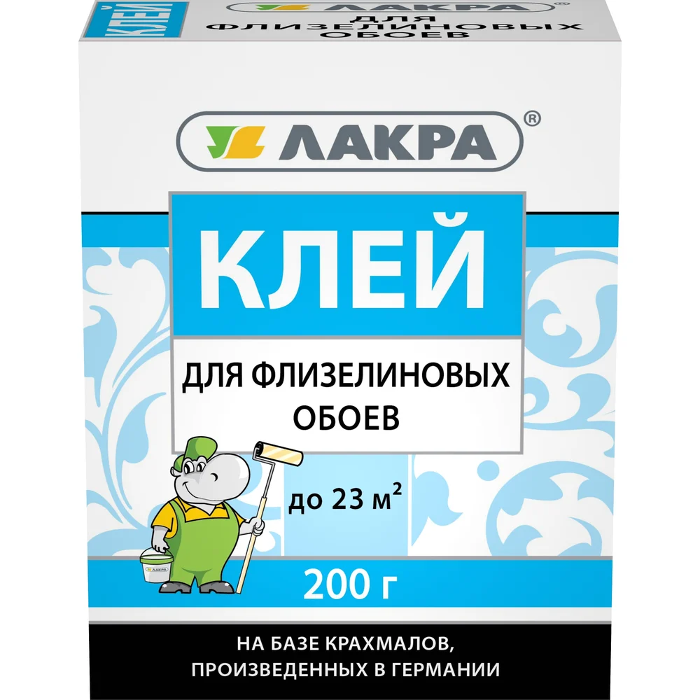 Клей для флизелиновых обоев ЛАКРА Лк-00003801
