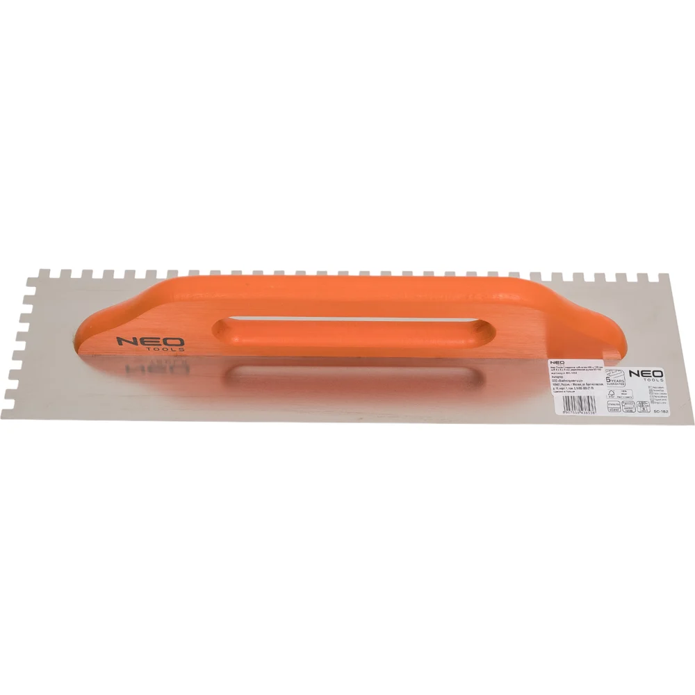 Зубчатая гладилка NEO Tools 50-182
