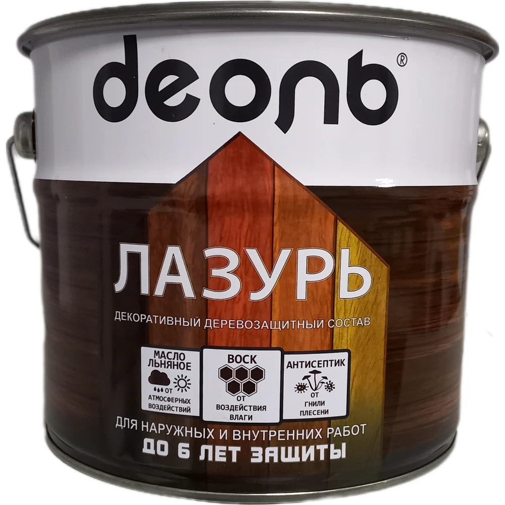 Декоративный деревозащитный состав Деоль DZSN27