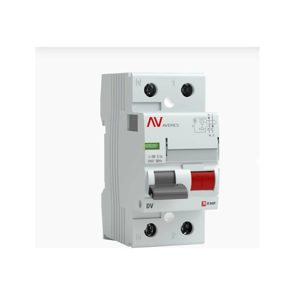 Устройство защитного отключения EKF AVERES rccb-2-25-30-ac-av