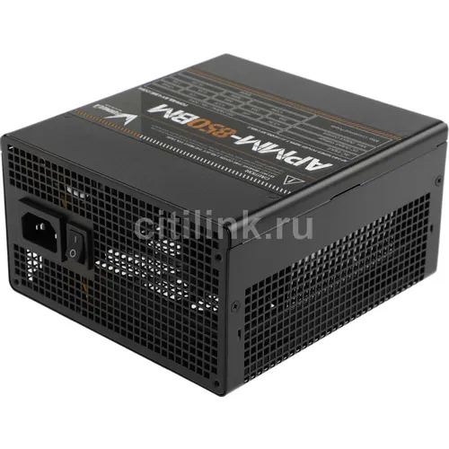 Блок питания Formula APMM-850BM, 850Вт, 80 PLUS BRONZE, 140мм, черный, retail