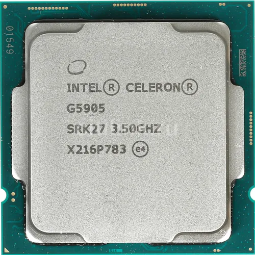 Процессор Intel Celeron G5905, LGA 1200, OEM [cm8070104292115 srk27]