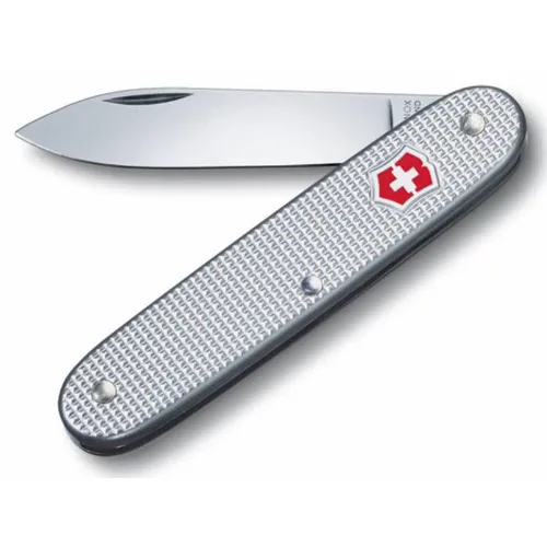 Складной нож Victorinox Pioneer Alox, 93мм, серебристый, коробка картонная [0.8000.26]