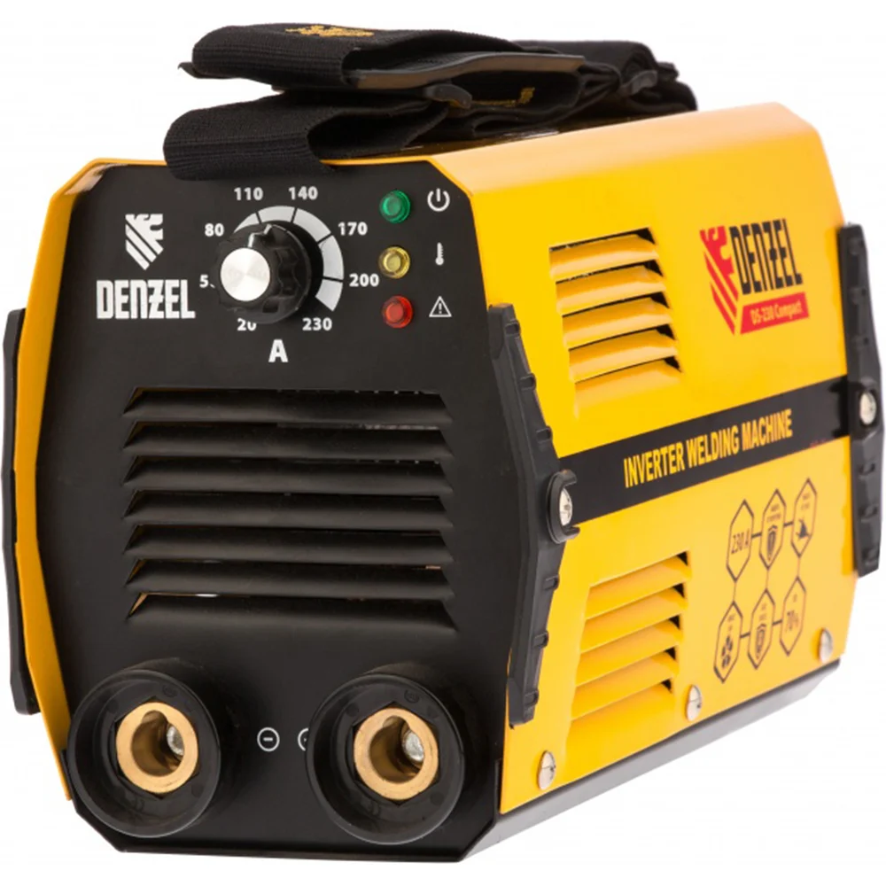 Сварочный инвертор дуговой сварки Denzel DS-230 Compact 94374
