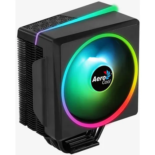 Устройство охлаждения (кулер) Aerocool Cylon 4F, 4-pin, ARGB, 120мм, черный, retail [cylon 4f argb pwm 4p]