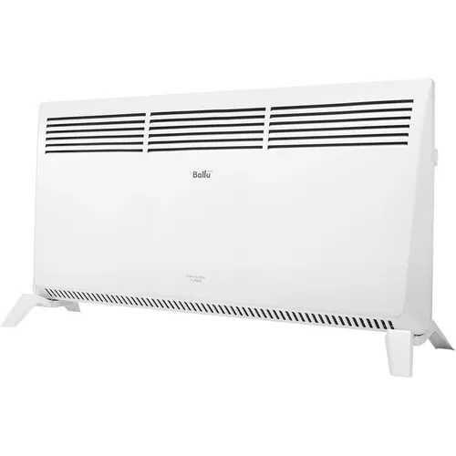 Конвектор Ballu Camino Eco Turbo BEC/EMT-2500, 2500Вт, с терморегулятором, белый