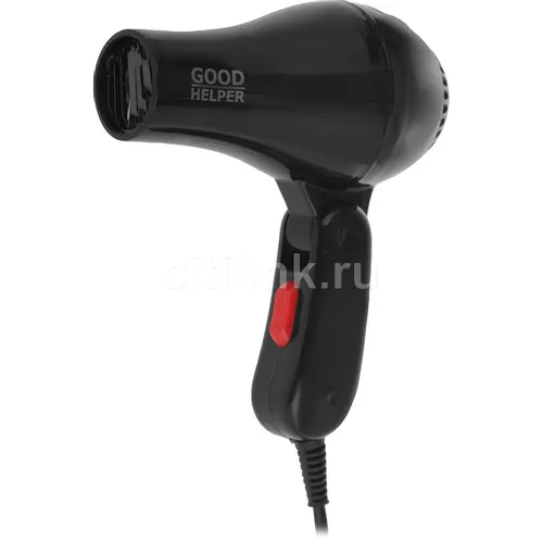 Фен GOODHELPER HD-F082, 800Вт, черный