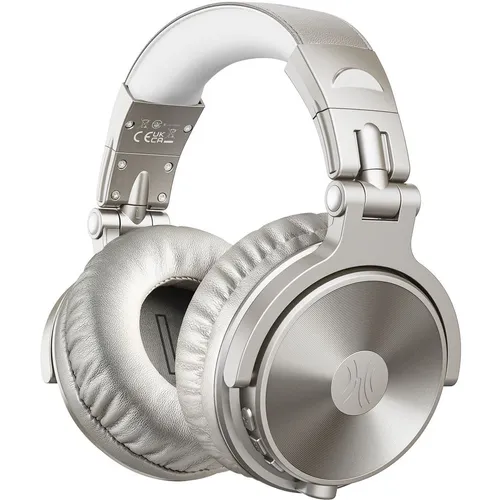 Наушники ONEODIO Pro-C, Bluetooth/3.5 мм, мониторные, серебристый