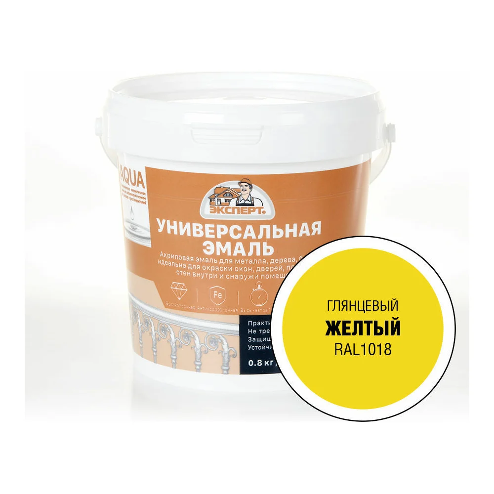 Универсальная акриловая эмаль Эксперт 29072