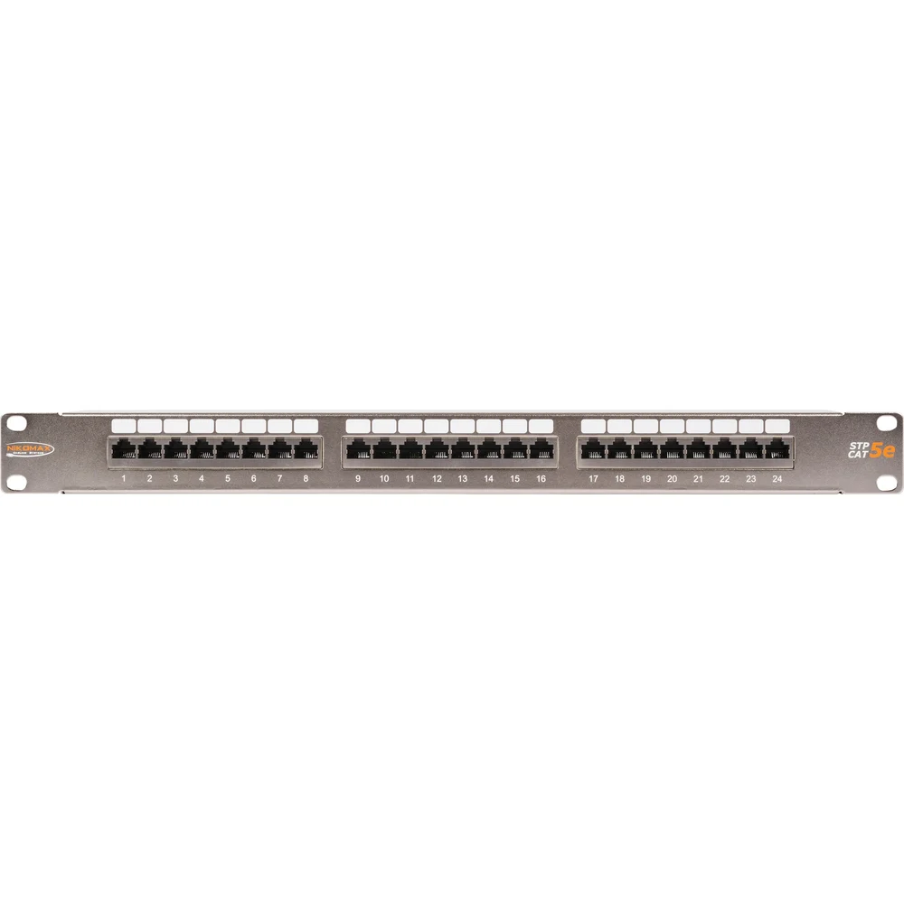 Коммутационная коммутационная панель NIKOMAX NMC-RP24SD2-1U-MT