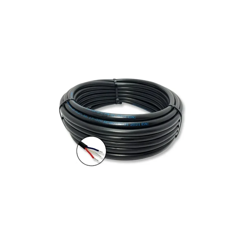 Монтажный кабель ПРОВОДНИК мкшнг(a)-ls 3x0.75 мм2, 10м OZ115656L10