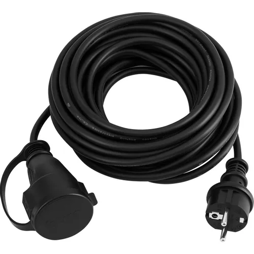 Сетевой удлинитель Buro BU-PS1.20/FRB-16, 20м, черный