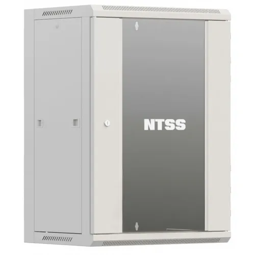 Шкаф коммутационный NTSS Премиум NTSS-W15U6045GS-2 настенный, стеклянная передняя дверь, 15U, 600x770x450 мм