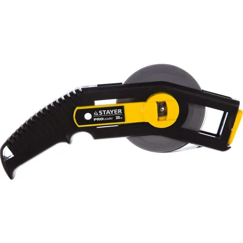 Мерная лента геодезическая Stayer Leader, 30м x13мм [2-34183-030]