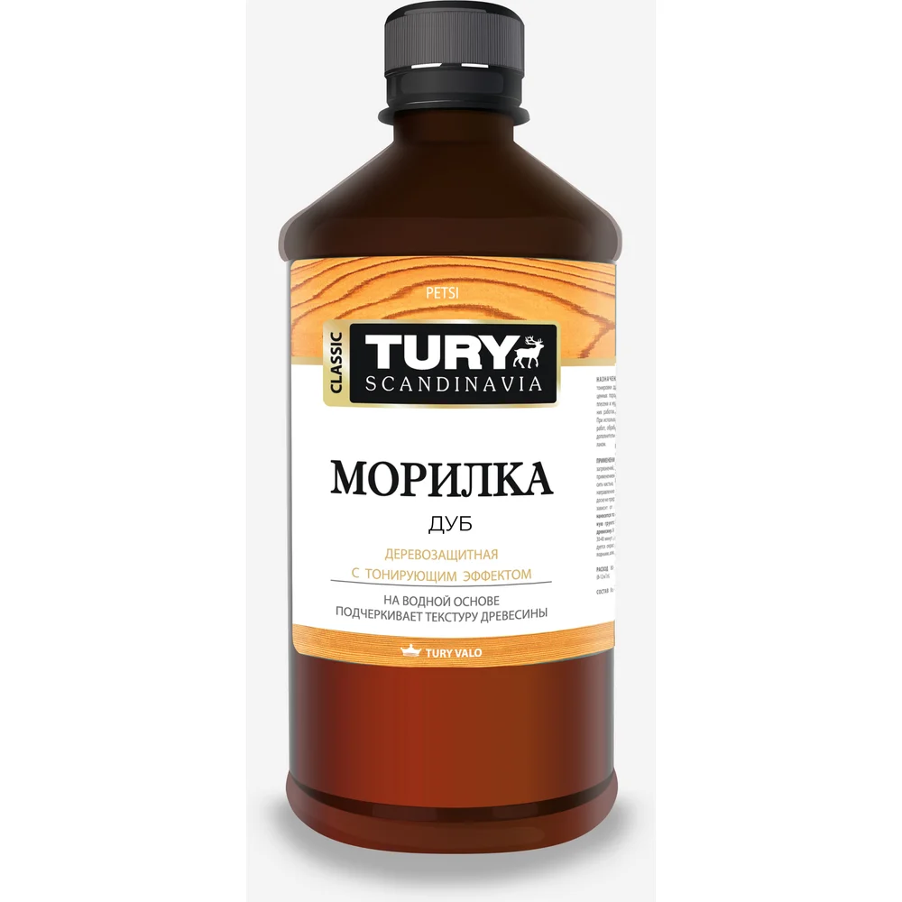 Деревозащитная морилка TURY 2004566
