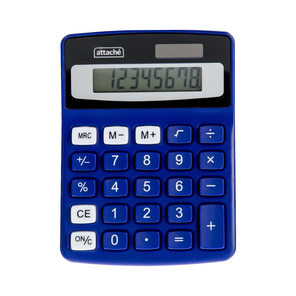 Восьмиразрядный настольный калькулятор Attache ATC-555-8C 1277752