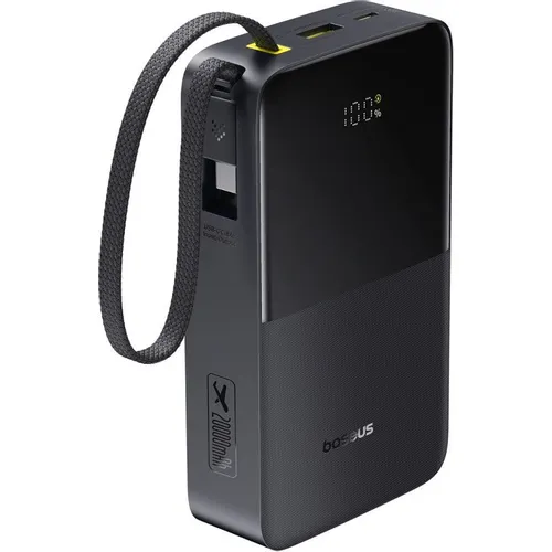Внешний аккумулятор (Power Bank) BASEUS EnerFill FC51 Bipow 2 Pro, 20000мAч, черный [e0027701]