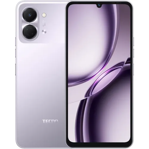 6.75" Смартфон TECNO Spark Go 3 4/128Gb, IPS, 90Гц, 5000мAч, фиолетовый
