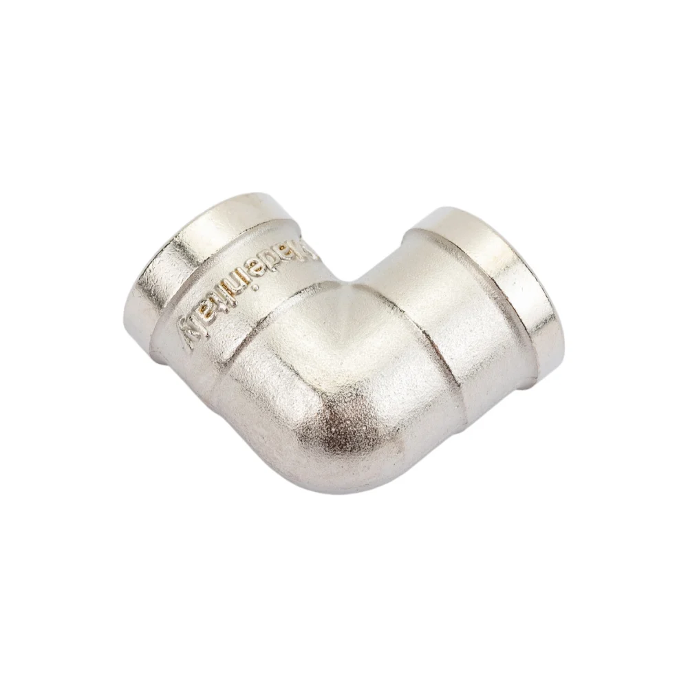 Никелированный угольник STOUT RG008Q0QS66PTA