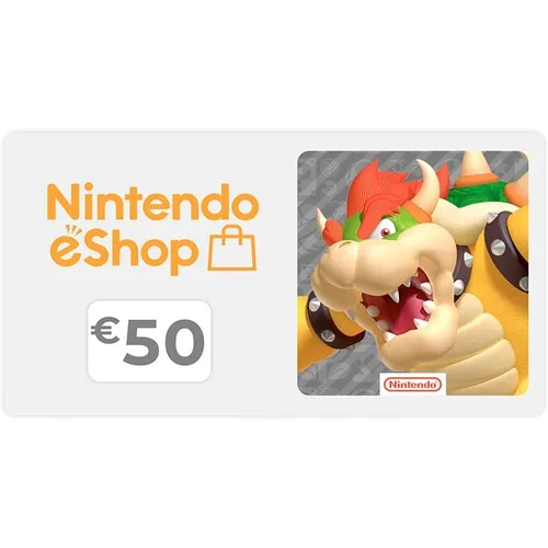 Пополнение игровой валюты Nintendo eShop 50 EUR, регион: Европа