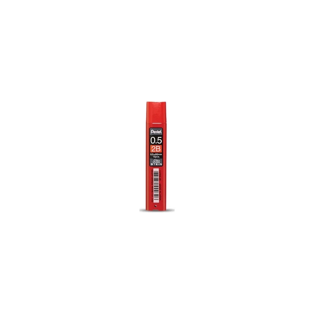 Грифели для карандашей автоматических Pentel Ain Stein C275S-2B 586225