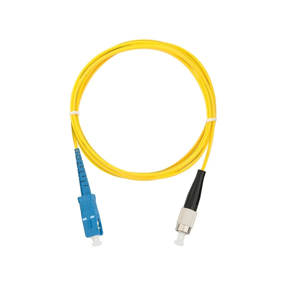Переходной волоконно-оптический шнур NIKOMAX NMF-PC1S2C2-SCU-FCU-010
