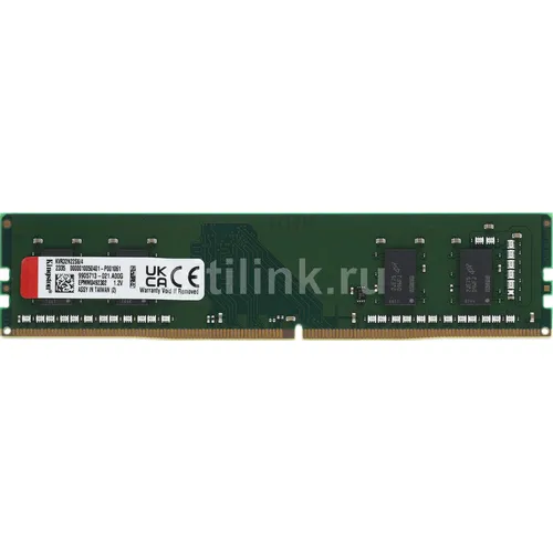 Оперативная память Kingston Valueram KVR32N22S6/4 DDR4 - 1x 4ГБ 3200МГц, DIMM, Ret