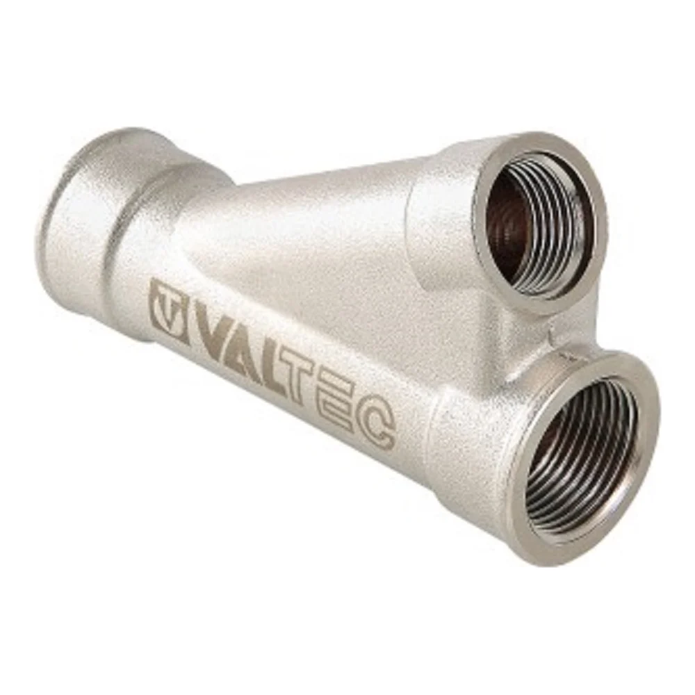 Косой тройник для гильзы под погружной датчик Valtec VTr.136.N.0604