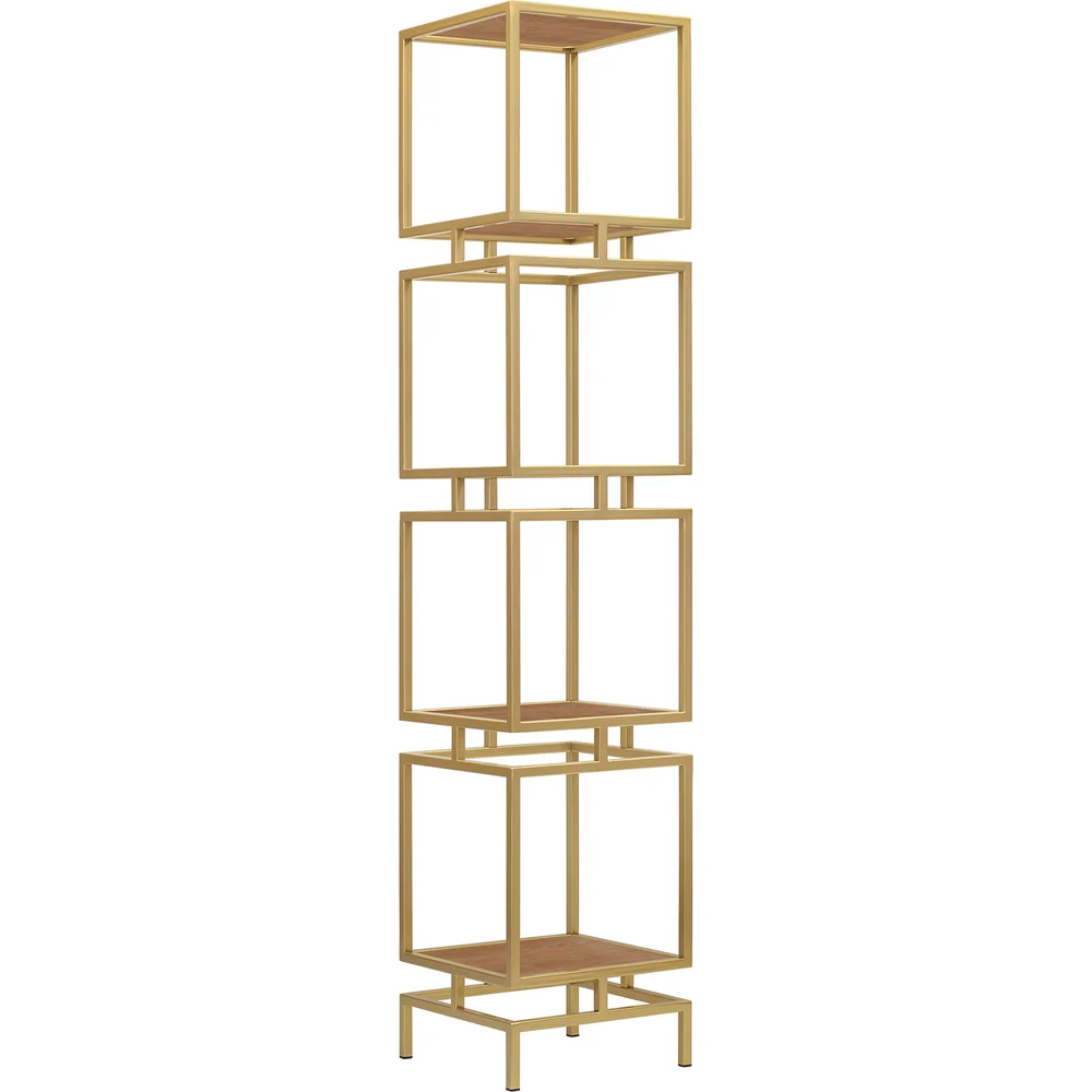 Стеллаж GreenWeen CUBIC-4 GW-CUBIC-4-G-LD-R