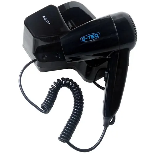 Фен G-TEQ 8737 B, 1200Вт, черный