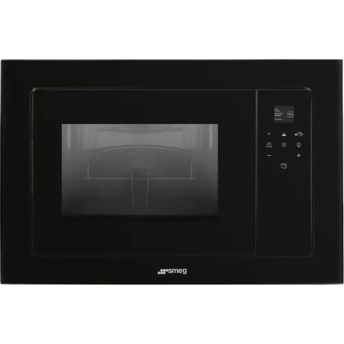 Встраиваемая микроволновая печь SMEG Linea FMI120B3, 20л, 800Вт, черный