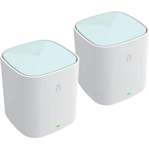 Бесшовный Mesh роутер Netis Neme X30S, Wi-Fi 6, AX3000, 2.4/5ГГц, 2 LAN, 3 WAN/LAN, белый, 2 шт. в комплекте [neme x30s (2 pack)]